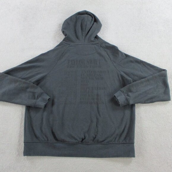 Taylor Swift Eras Tour Hoodie Womens Small Black Sweatshirt Pullover Fleece - Picture 2 of 7